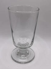 Vintage Small Size Clear Glass Drinking Mug