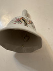  Vintage Porcelain Bell With Gold Tipped Handle & Bird Pictures  5.5 Inches — photo 4