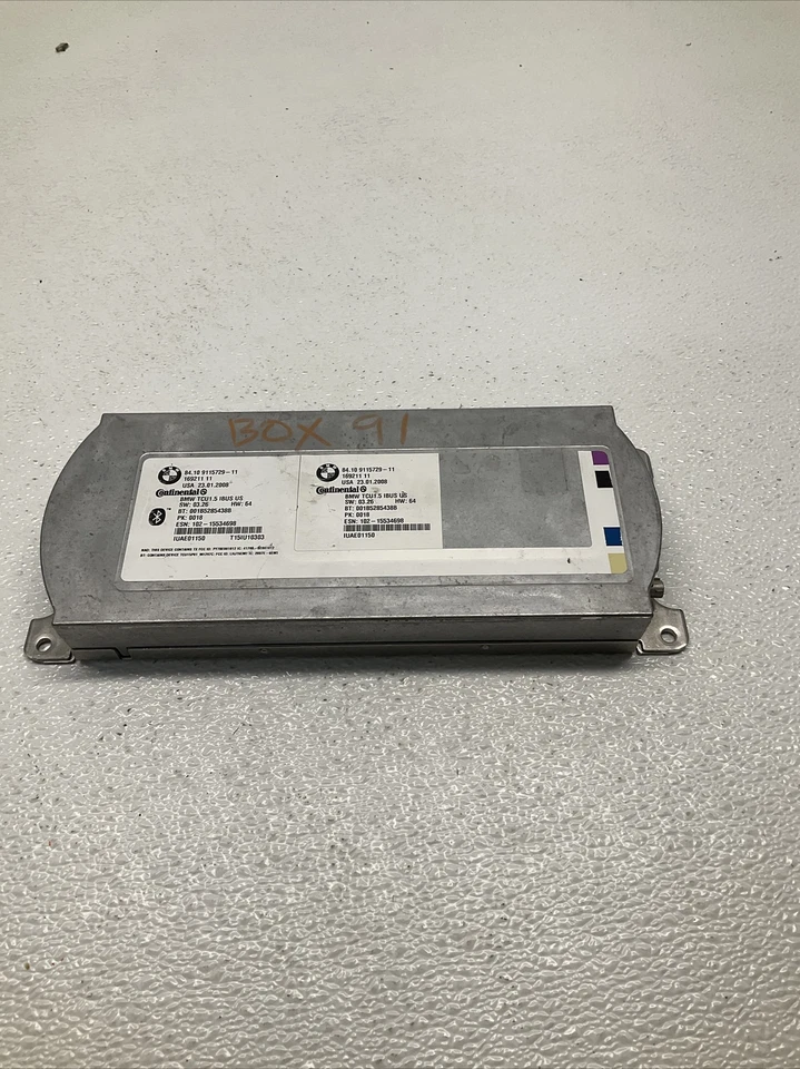 BMW 750LI E66 2007 módulo de control telemático Bluetooth OEM 84,10 9149614 Foto 2 de 4