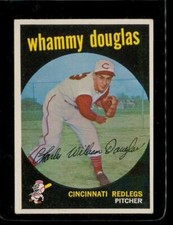 Vintage BASEBALL Card TOPPS 1959 #431 WHAMMY DOUGLAS Cincinnati Redlegs WB