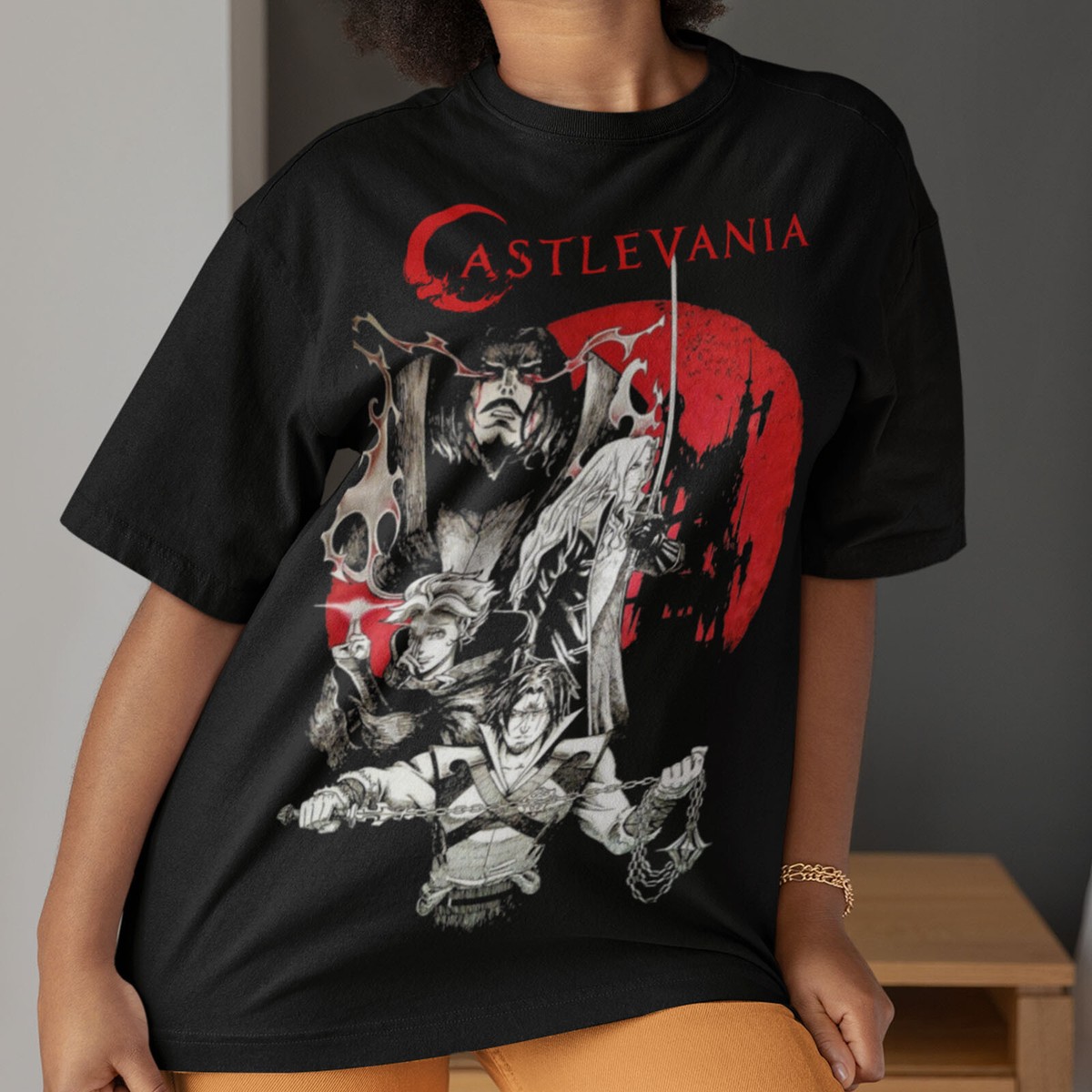 Dracula Castlevania Shirt,castlevania shirt,anime horror symphony 
