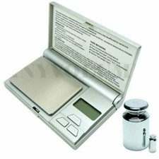 100g x 0.01g Digital Pocket Scale .01g Jewelry Scale with Calibration Weights