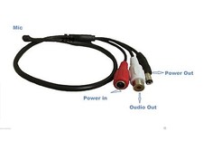 High Sensitive Audio Mic Microphone for CCTV Security Camera