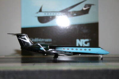 NG Models 1:200 Nike Gulfstream G-550 N3546 (75010) Die-Cast Model Plane