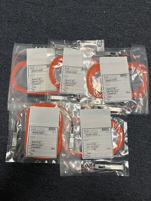 LOT OF 5 - NEW CISCO SFP-10G-AOC5M 5M 10GBASE ACTIVE OPTICAL SFP