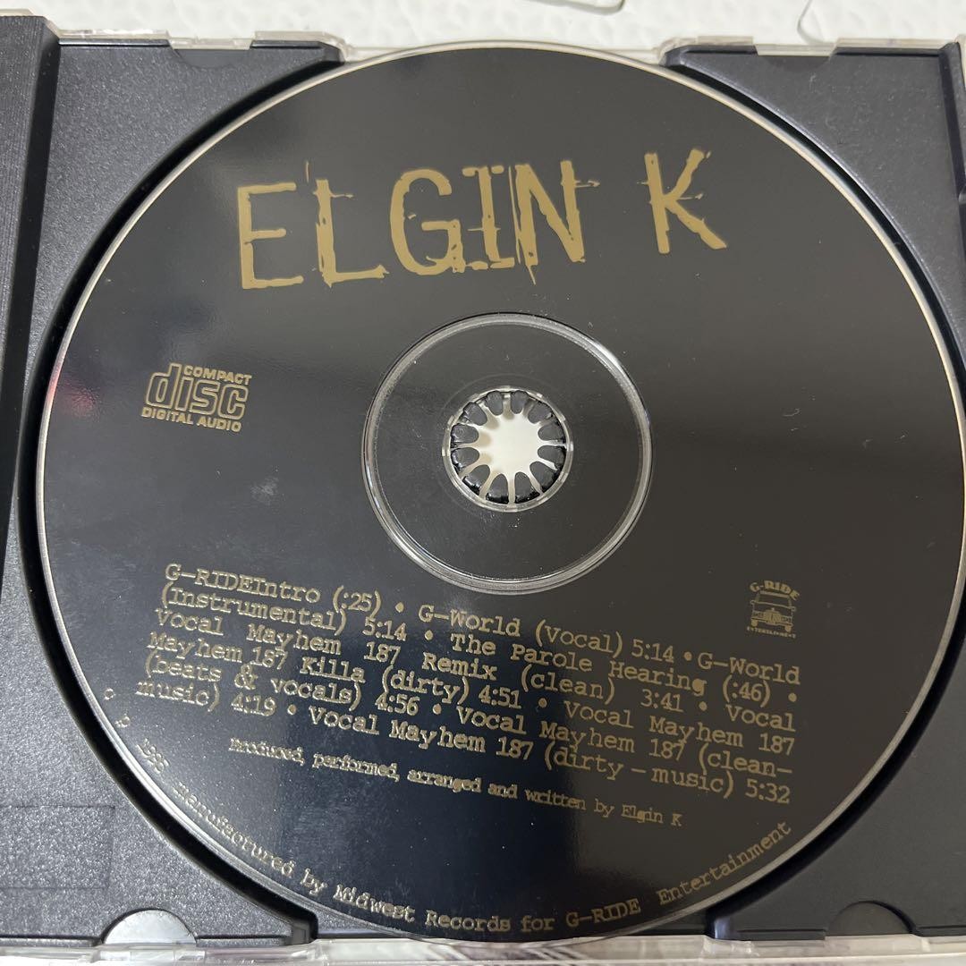 洋楽 g-rap Elgin K G-RIDE RARE dope g-funk G-Rap Elgin K G-Ride Rare Dope G-Funk Album West Coast Hip