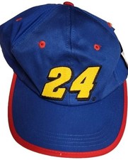 COMPETITORS VIEW Jeff Gordon Hat Strapback 24 NASCAR Cap Vintage Embroider NEW