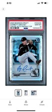2020 Bowman Draft Garrett Crochet Auto Refractor /499 PSA 10
