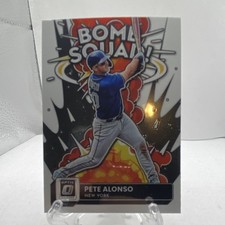 Panini 2022 Donruss Optic Pete Alonso #BS-7 New York Mets MLB Bomb Squad Insert