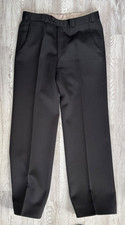 Herren Buntfaltenhose von Brax, Gr. 50, schwarz, getragen