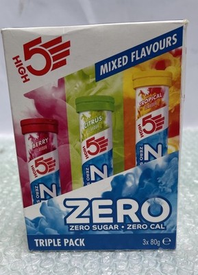 High5 Fahrrad Cycle Bike Nutrition Hydration Electrolyte Zero Dreierpack