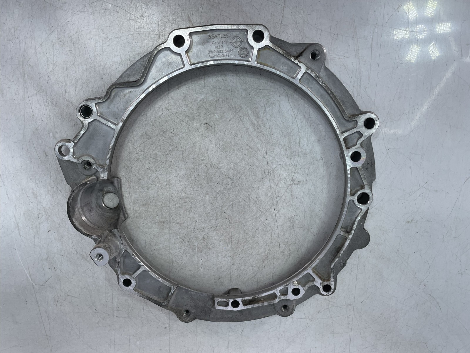 ✅ 13-17 OEM Bentley Continental GT GTC 4.0L V8 Gearbox Bell Housing Spacer Plate