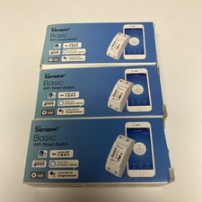 X3 Sonoff Switch Modulo Relè Timer Smart WiFi Wireless Telecomando iPhone e Android