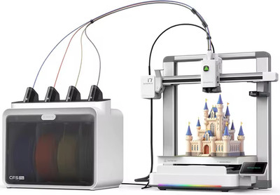 Creality I7 Combo 3D Printer, Multi Color with CFS Lite AI Photo to 3D Printing