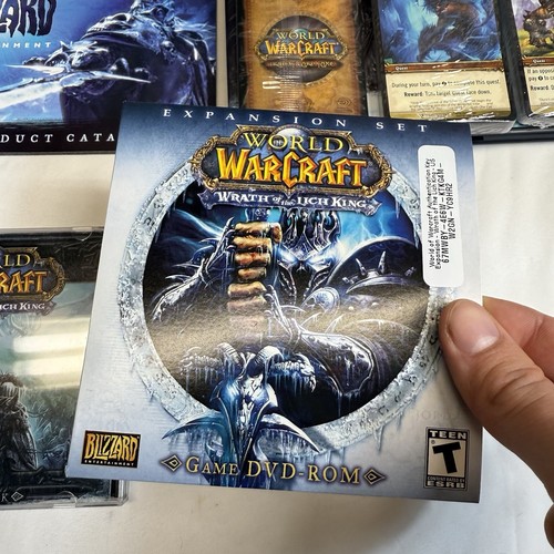 WoW World of Warcraft: Wrath of the Lich King (Collector's Edition) PC Karten Neu - Bild 3 von 8
