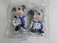 Disney Minnie Mouse Plush Toys Small Silver Purple Outfits Lot 2 New Multicolor