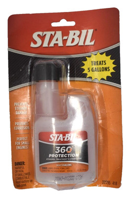 Sta Bil 360 Protection Ethanol Treatment & Fuel Stabilizer 5 Gallon Small Engine