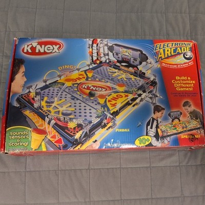 K'NEX Electronic Arcade 63159 Complete w Instructions Pinball Machine