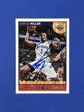 2013 Hoops Darius Miller Autograph New Orleans Pelicans #148 auto signed Q