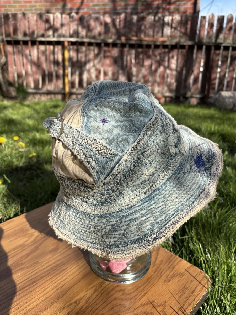 Kapital Japan Old Man and the Sea (Crash Remake) Denim Blue Bucket