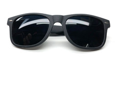 ShadyVeu Sunglasses SV 94812 Matte Black Frame Unisex Adults Black Lens