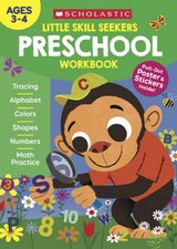 Little Skill Seekers - Preschool Workbook - Paperback By Scholastic - GOOD