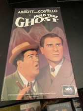 VHS-Abbott and Costello-Hold That Ghost-The Andrews Sisters-Richard Carlson