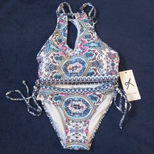 Ladies Bikini Set Size XS 4-6 Padded Top By Ekouaer.