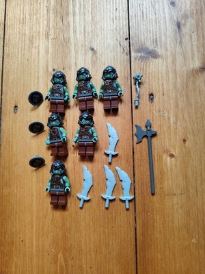Lego Troll Warrior 6 Minifigure 6 Waffen+3 Schilde