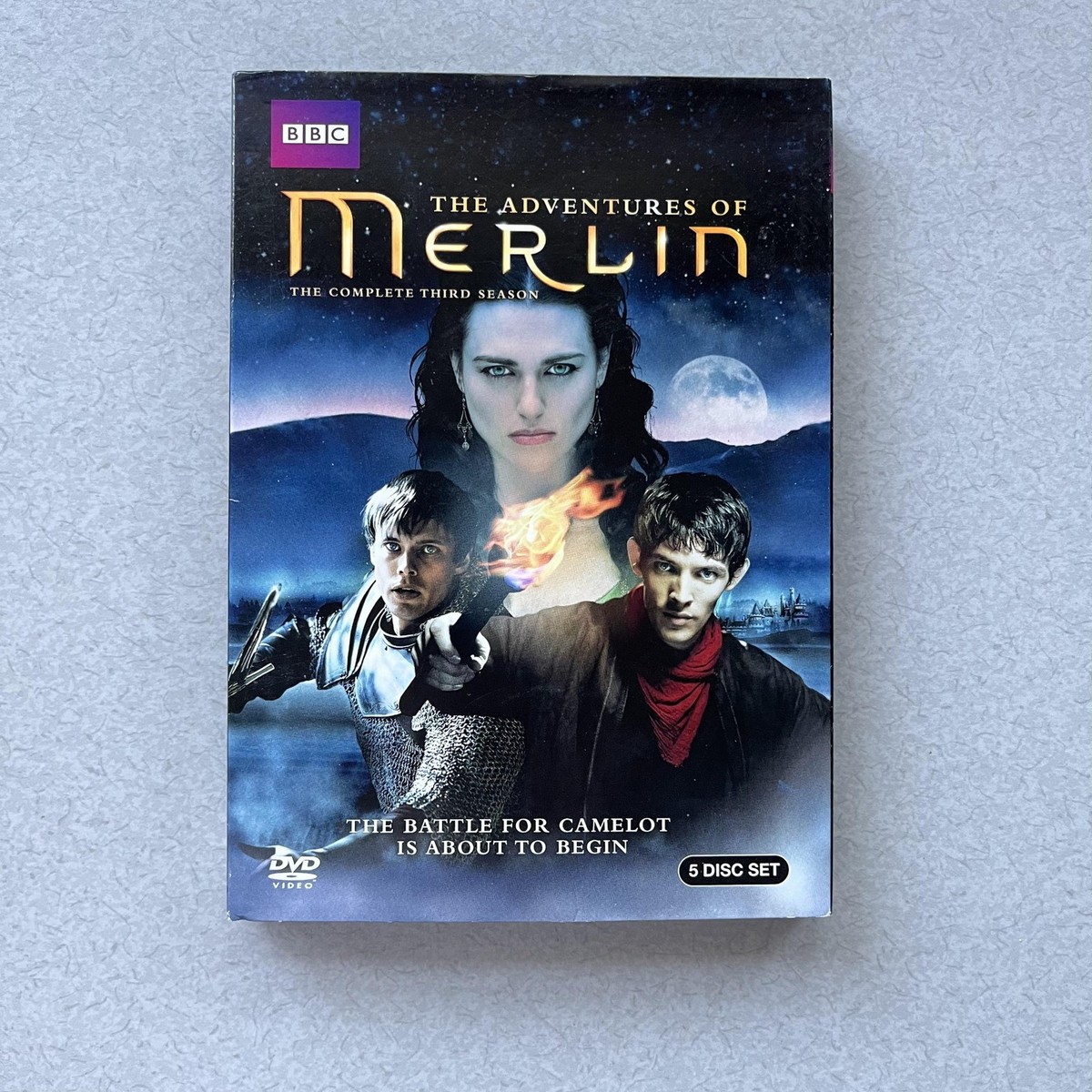The Adventures Of Merlin Season 3 and 5 DVD Box Set BBC United