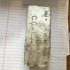 Vintage.  C.G. of W. Ltd. Silver Bar 56.35 Troy Oz 999 Fine Rare!