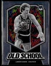 2019-20 Panini Mosaic #8 Larry Bird Old School Celtics Basketball Card 1103B