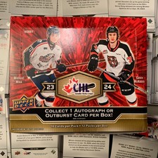 2023-24 Upper Deck CHL Hockey Card - FIRST DRAFT # FD-1 - FD-20 - You Choose