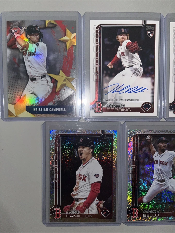 2025 Topps Update Hunter Dobbins Topps Certified Autograph On Card | Campbell RC - Image 2 of 4