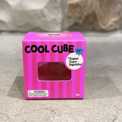 Cool Cube Toys Pink Ages 3+ Super Duper Squishy Stress reliever NEW