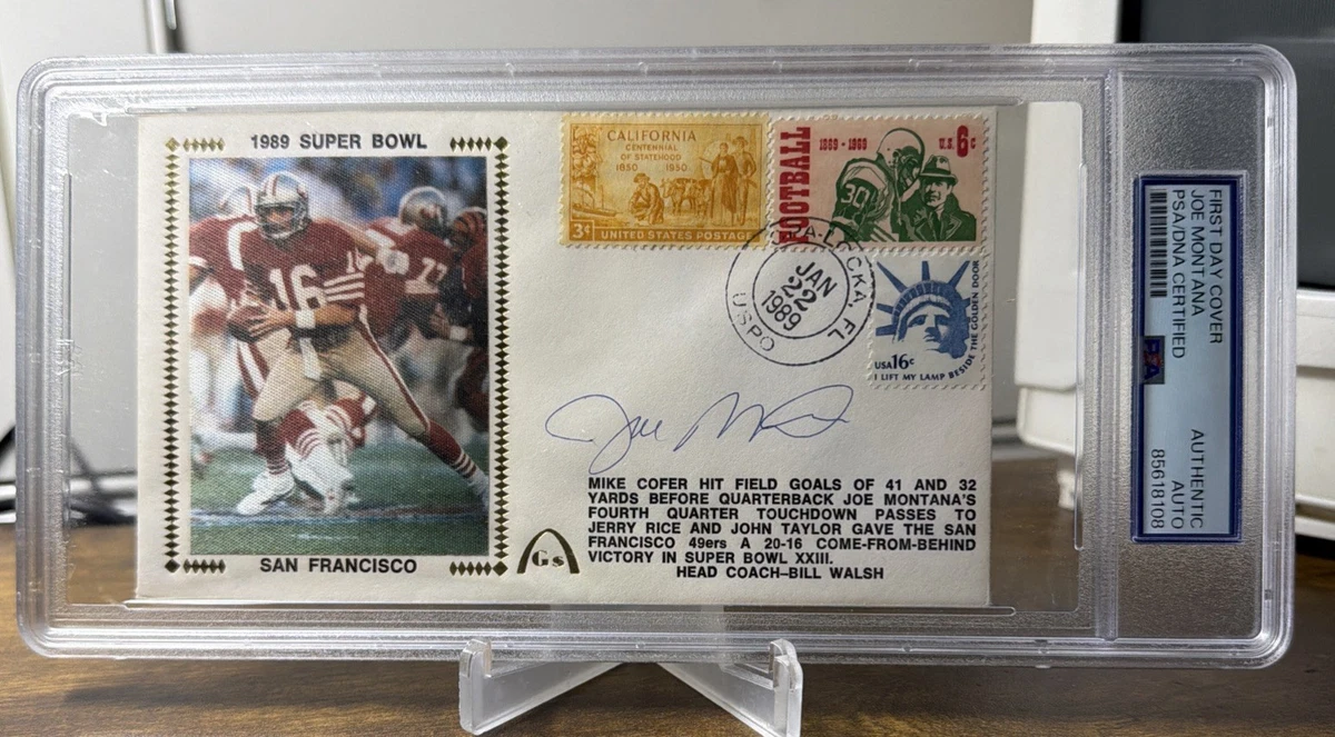 Professional Sports Authenticator (PSA) Joe Montana NFL Original