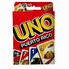UNO Puerto Rico Edition Card Game | Boricua Culture Gift | Music & Food Theme