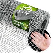 Chicken Wire Fence,Wire mesh roll,Hardware Cloth 1/4 Inch 4in x 10ft, 1/4inch