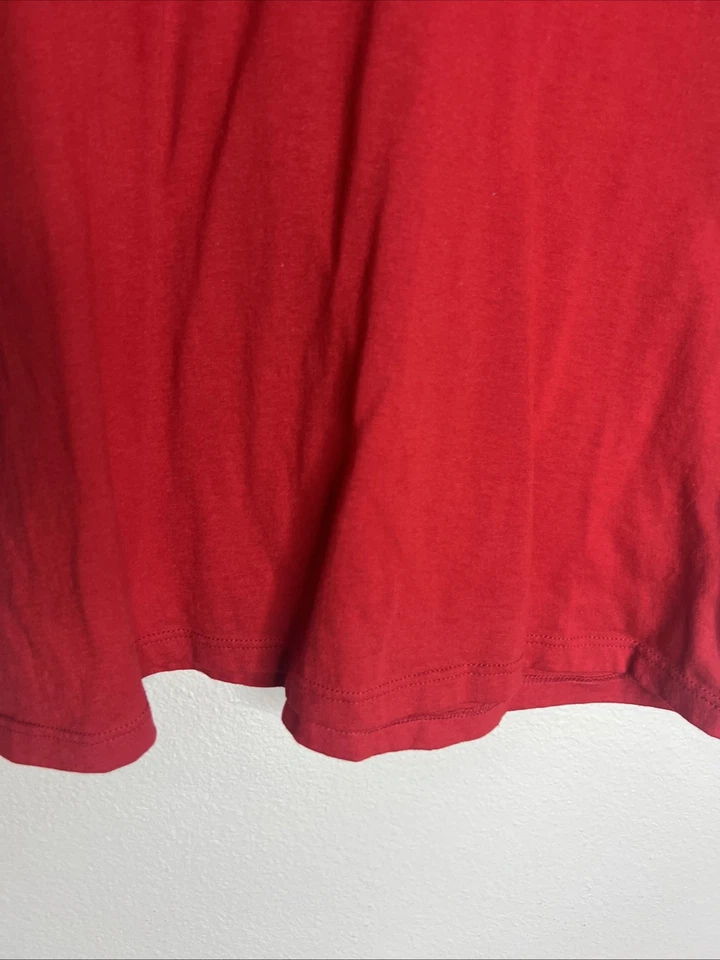 Camiseta de Colección Jerzees Para Hombre Talla XL Roja Camiseta Gráfica Puntada Única 1982 Usada en Excelente Condición Foto 2 de 4