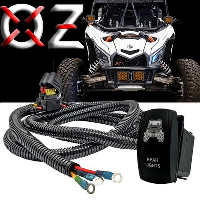 Power Distribution Block Wire REAR LIGHTS On/Off Switch Can-Am X3 Max Defender
