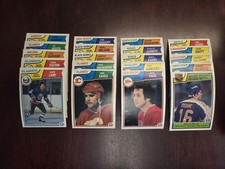 1983-84 OPC lot of 40 featuring Denis Potvin & Marcel Dionne with 9 rookies.