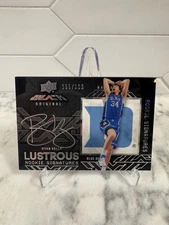 2013-14 UD Black Lustrous Rookie Signatures /199 Ryan Kelly Duke Auto