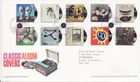 GB Stamps First Day Cover Classic Album Covers, music, song, turntable SHS 2010