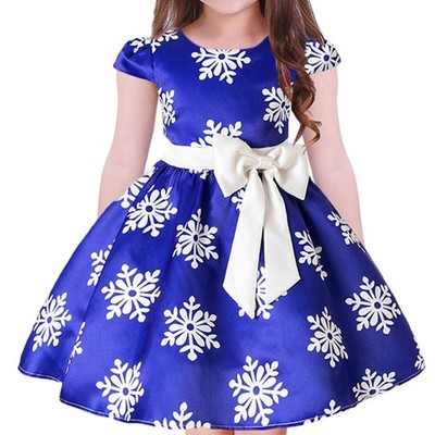 Baby Girls Princess Christmas Year Holiday Pageant Party Wedding Bridesmaid T...