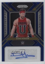 2024 Panini Prizm WWE Sensational Signatures Blue 30/49 Duke Hudson Auto ms9