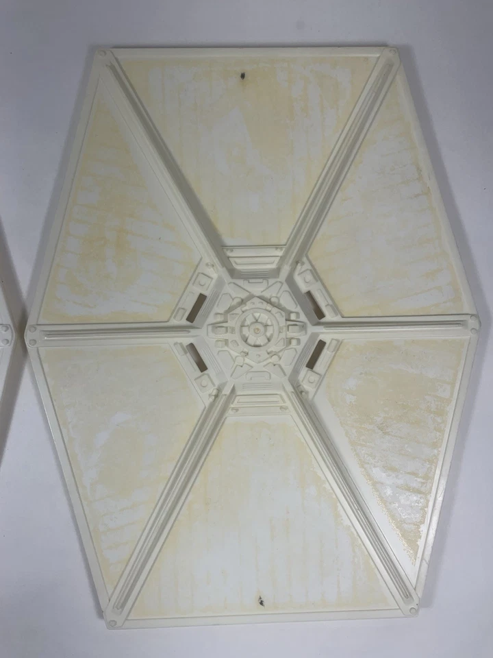 星球大战复古 1978 年白色领带战斗机翅膀原装 Kenner 零件 — 第 3/4 张图片