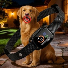 Dog Bark Collar for Large Medium Small Dogs, Rechargeable Barking Collar with...