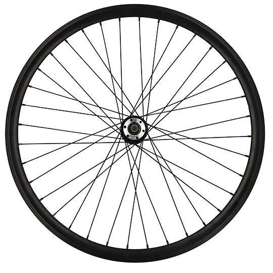 Roue velo electrique/vae 28" av jante noir pour wheelyoo 622 - Photo 1/2