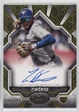 2025 Topps Tier One Break Out /249 Leo Jimenez Jiménez #BOA-LJ Auto 0h4v