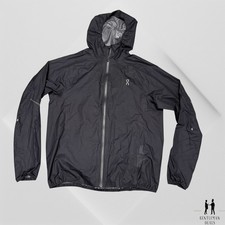 On Cloud Ultra Jacket S Black Womens Swiss Engineering Reflective Lightweight